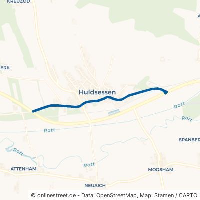 Dorfstraße Unterdietfurt Huldsessen 