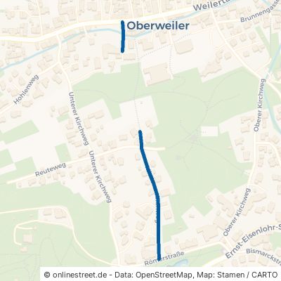 Mittlerer Kirchweg Badenweiler 