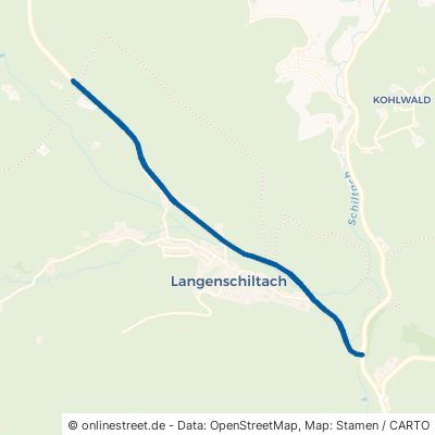 Hornberger Straße Sankt Georgen im Schwarzwald Langenschiltach 