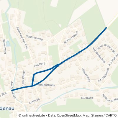Frankenberger Straße Frankenberg Röddenau 