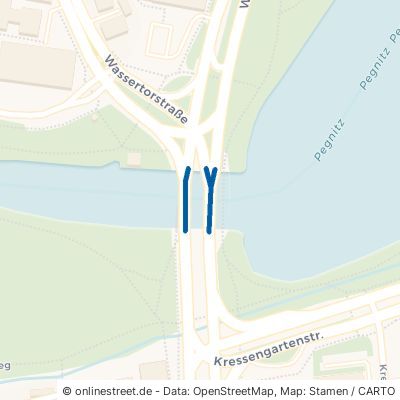 Adenauerbrücke Nürnberg 