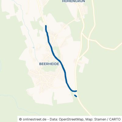 Rempesgrüner Straße Auerbach Beerheide 
