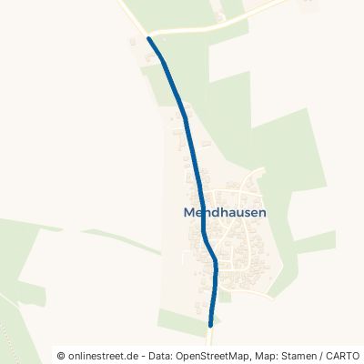 Mendhäuser Hauptstraße Römhild Mendhausen 