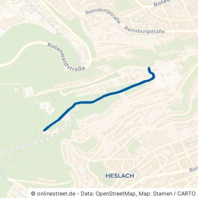 Blauer Weg Stuttgart Süd 