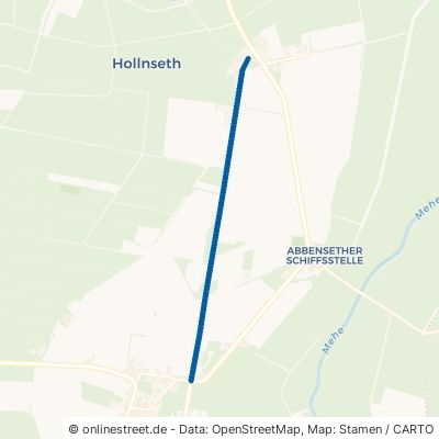 Alter Kirchweg Hollnseth Abbenseth 