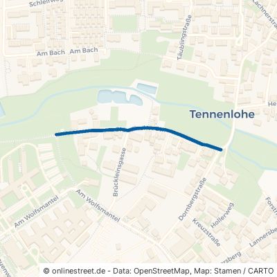 Gründlacher Straße Erlangen Tennenlohe 