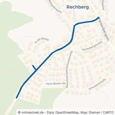 Staufeneckstraße Schwäbisch Gmünd Rechberg 