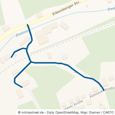Mühlweg Burkhardtsdorf 