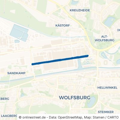 Mittelstraße Wolfsburg Volkswagenwerk 