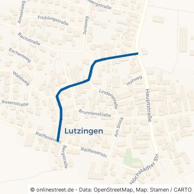 Gartenstraße Lutzingen 