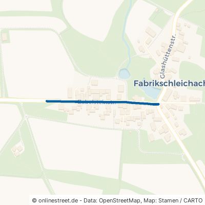 Zabelsteinstraße Rauhenebrach Fabrikschleichach 