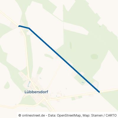 Pasewalker Landstraße Galenbeck Lübbersdorf 