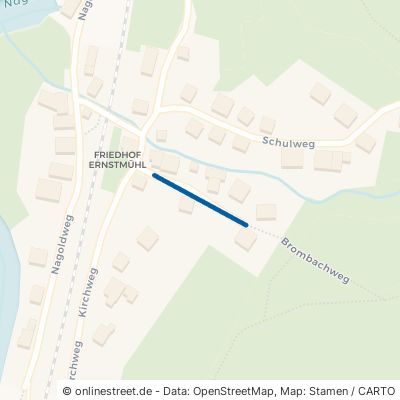 Brombachweg Calw Ernstmühl 