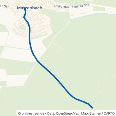 Breitenbacher Straße Fichtenau Matzenbach 