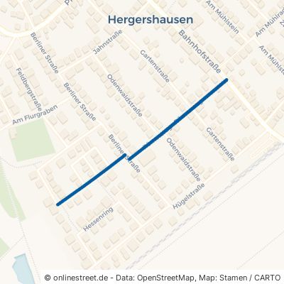 Römerweg Babenhausen Hergershausen 