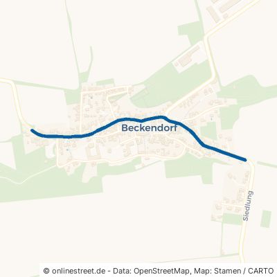 Straße Der Freundschaft Oschersleben Beckendorf 