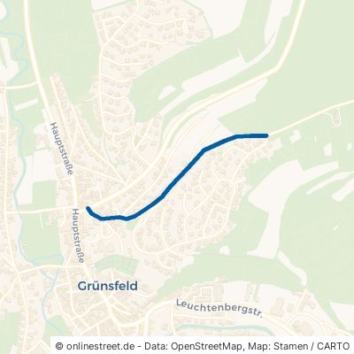 Höhristraße Grünsfeld 