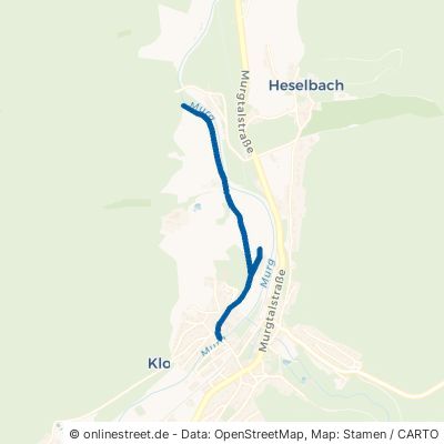 Röter Straße Baiersbronn Klosterreichenbach 