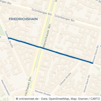 Kopernikusstraße 10243 Berlin Friedrichshain Bezirk Friedrichshain-Kreuzberg