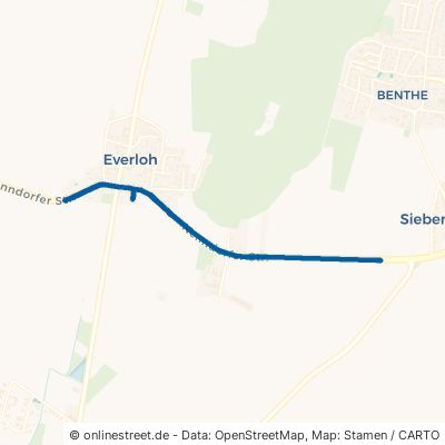 Nenndorfer Straße Gehrden Everloh 
