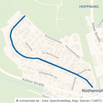 Benzenbergstraße 57482 Wenden Rothemühle 