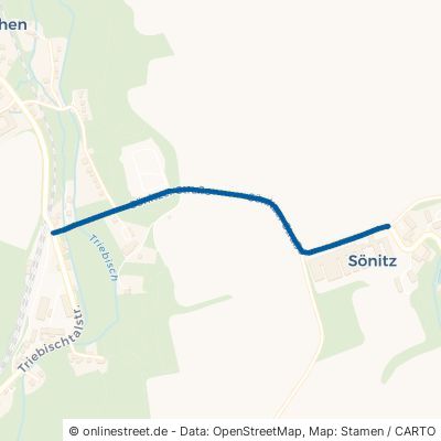 Sönitzer Straße Klipphausen Roitzschen 