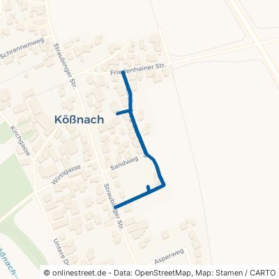Siedlerweg Kirchroth Kößnach 