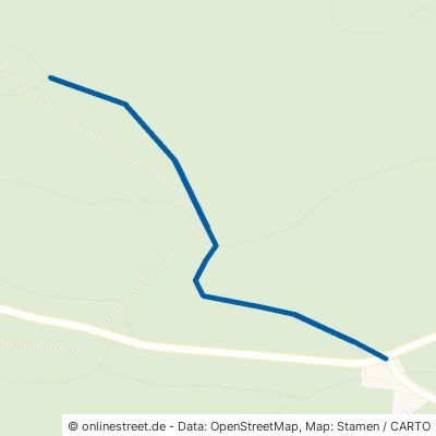 Weisser-Weg Bretzfeld Dimbach 