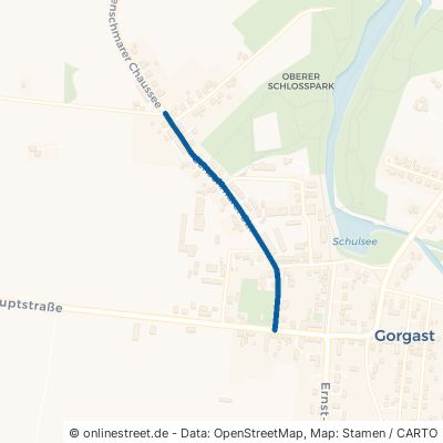 Genschmarer Straße Küstriner Vorland Gorgast 