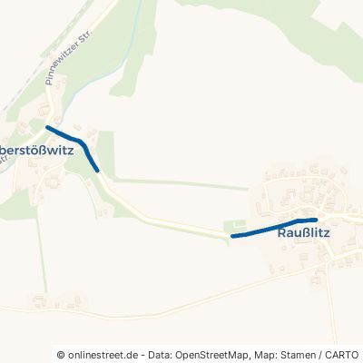 Oberstößwitzer Straße Nossen Raußlitz 
