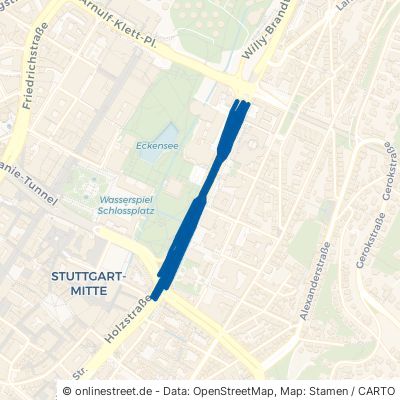 Konrad-Adenauer-Straße 70173 Stuttgart Mitte Stuttgart-Mitte