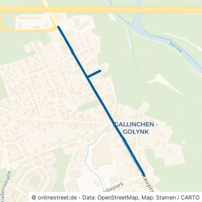 Gallinchener Hauptstraße Cottbus Gallinchen 