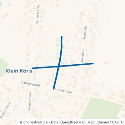 Kurze Straße Groß Köris Klein Köris 