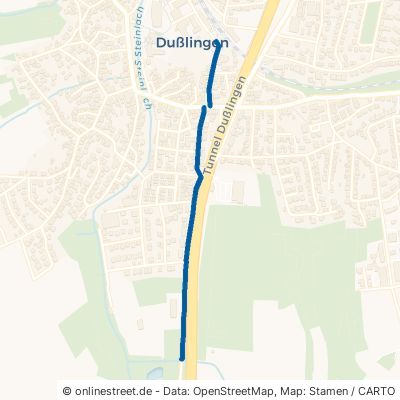 Hechinger Straße Dußlingen 