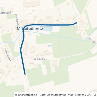 Straße Des Friedens Mittelpöllnitz 