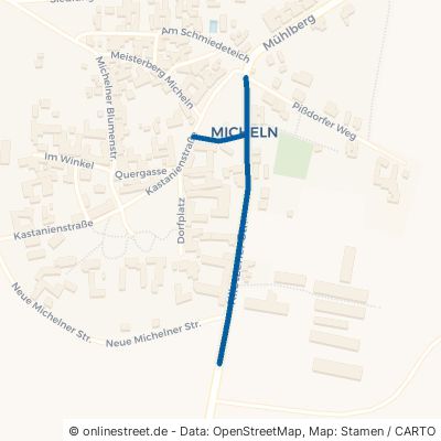 Klietzener Straße Osternienburger Land Micheln 