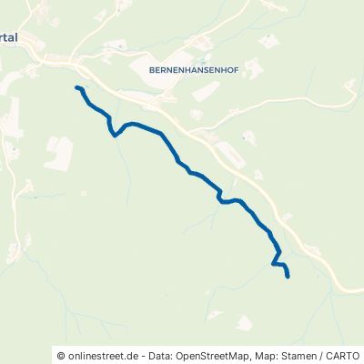 Glotterrainwaldweg Glottertal Oberglottertal 