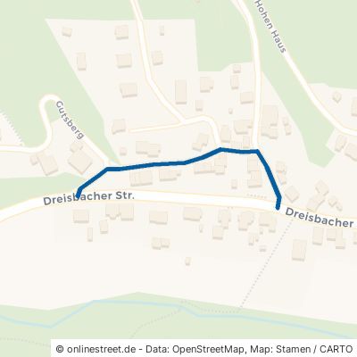 Alte Dorfstraße Wiehl Dreisbach 