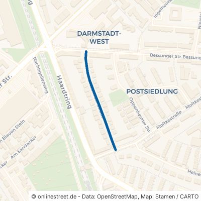 Wormser Straße Darmstadt 