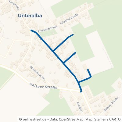 Kirchweg Dermbach Unteralba 