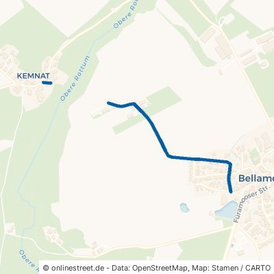 Kemnater Weg Steinhausen an der Rottum Bellamont 