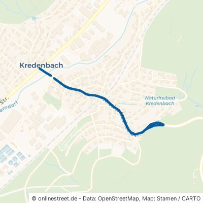 Kredenbacher Straße Kreuztal Kredenbach 