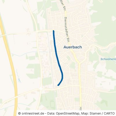 Schillerstraße 64625 Bensheim Auerbach Auerbach