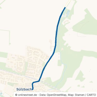Wimmentaler Straße Obersulm Sülzbach 