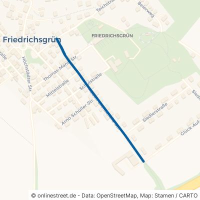 Rudolf-Breitscheid-Straße Reinsdorf Friedrichsgrün 
