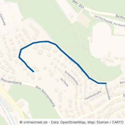 August-Springer-Weg Sankt Georgen im Schwarzwald Stadtgebiet 