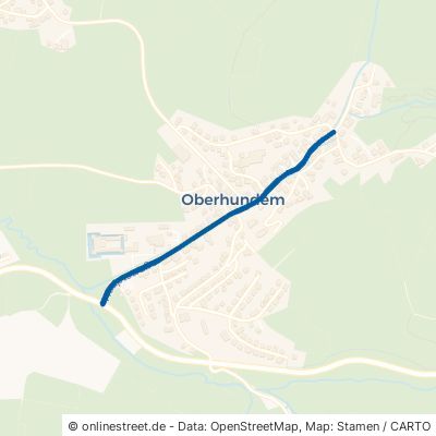 Hauptstraße Kirchhundem Oberhundem 