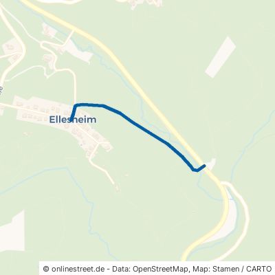 Buchholzbacher Weg Bad Münstereifel Ellesheim 