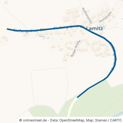 Tiefengrüner Straße Köditz Lamitz 