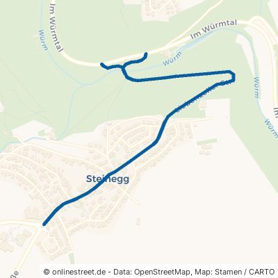 Liebenzeller Straße Neuhausen Steinegg 